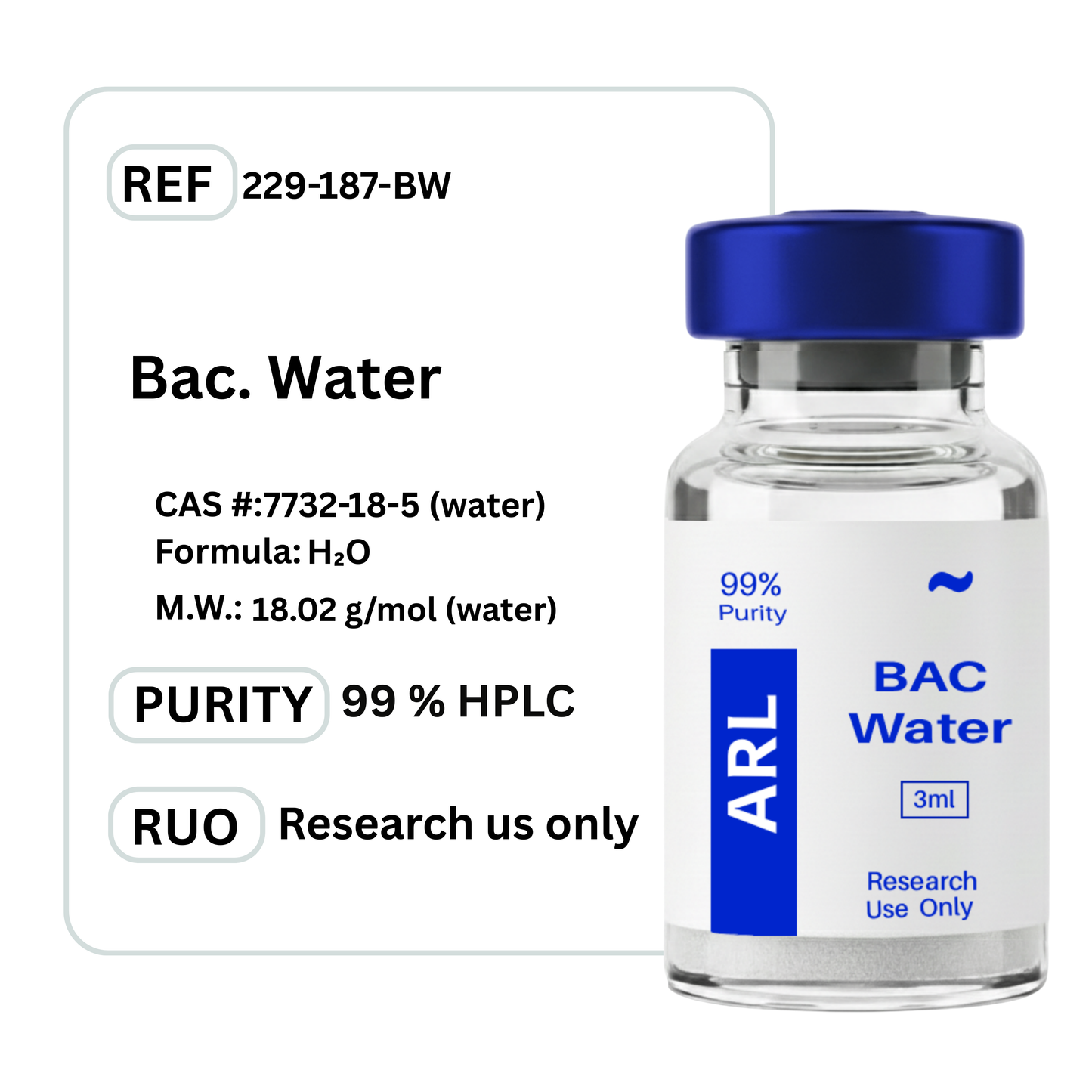 BAC Bacteriostatic Water