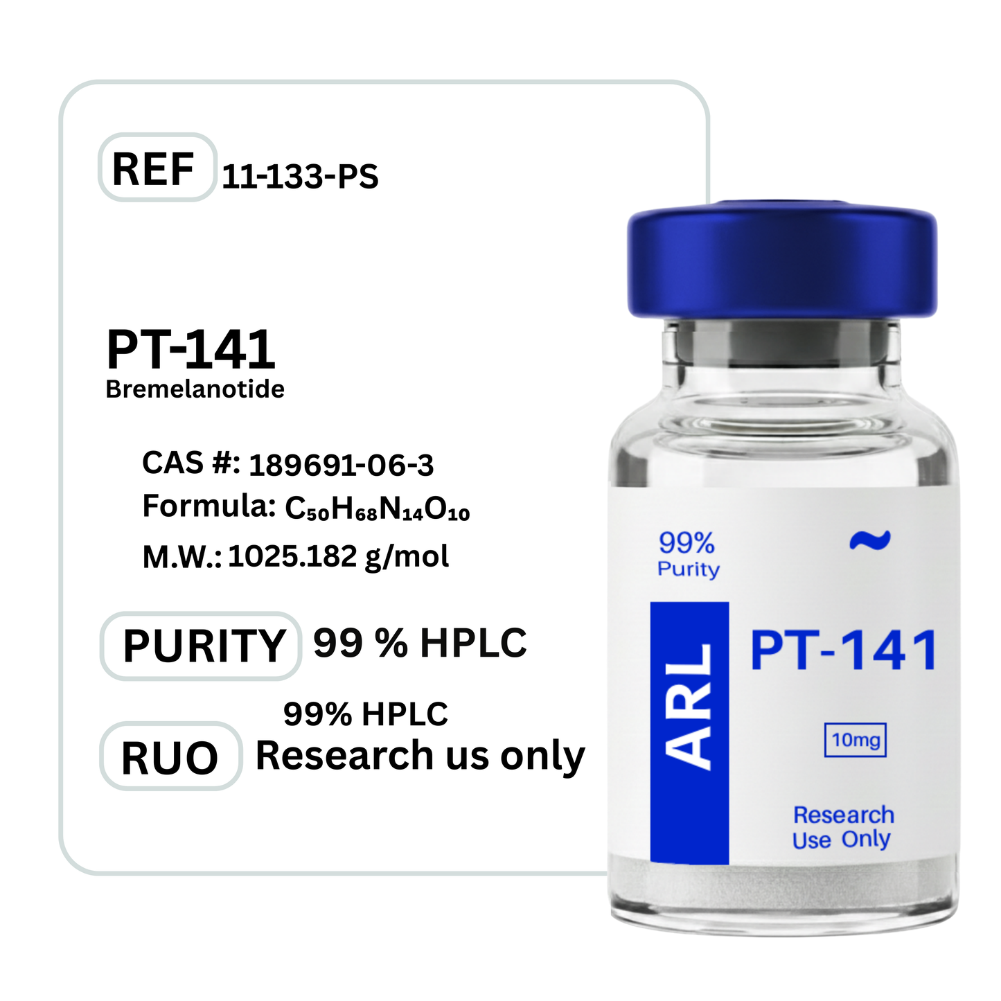 PT-141 Peptide - Research Grade Peptide